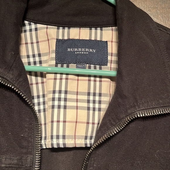 Burberry black  jacket size 12 women - Picture 6 of 16